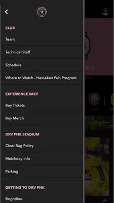 Inter Miami CF android App screenshot 3